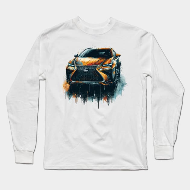 Lexus NX Long Sleeve T-Shirt by Vehicles-Art